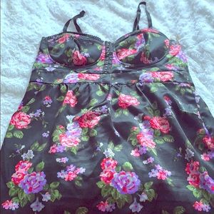 Romantic Floral Dress Plus Size